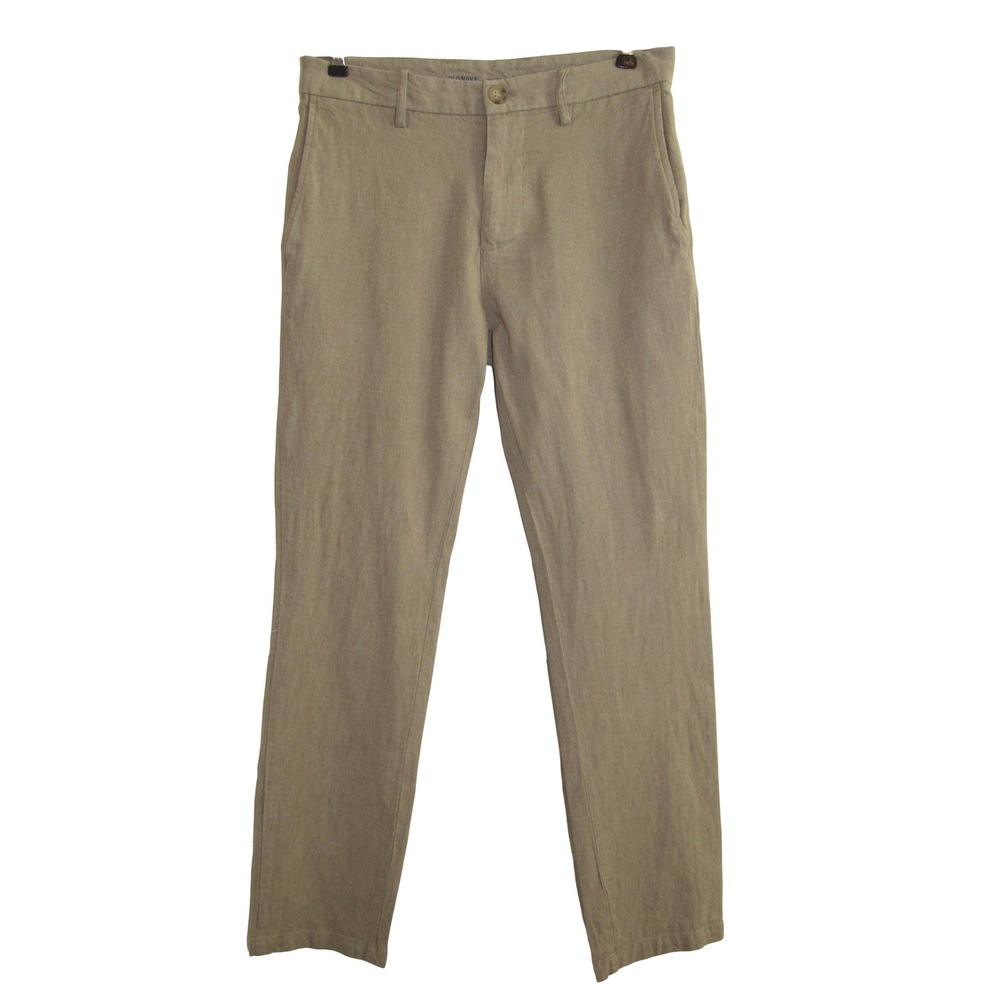 Old Navy Men's linen blend pant 29 waist Chinos - Light Brown